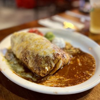 San Marcos Grill signature dishes Dos Manos Burrito
Huevos Ala Mexicana
Lobster Enchiladas